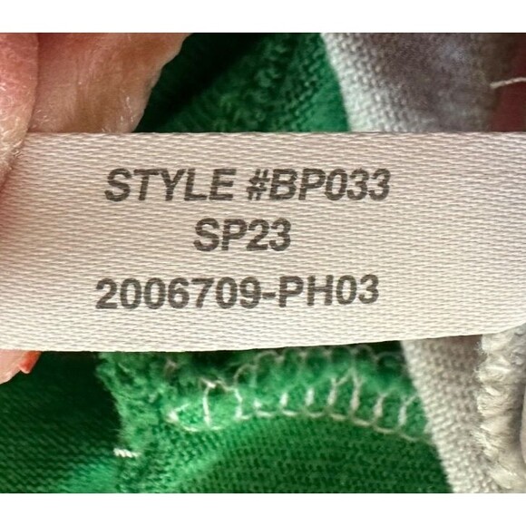 J.Crew relaxed, long sleeve Boat Neck Green Striped top M‎ - Picture 12 of 12